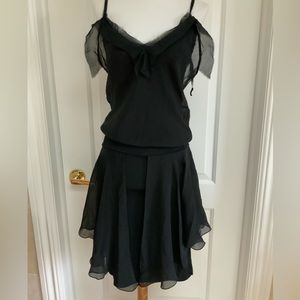 Patrizia Pepe black cocktail dress